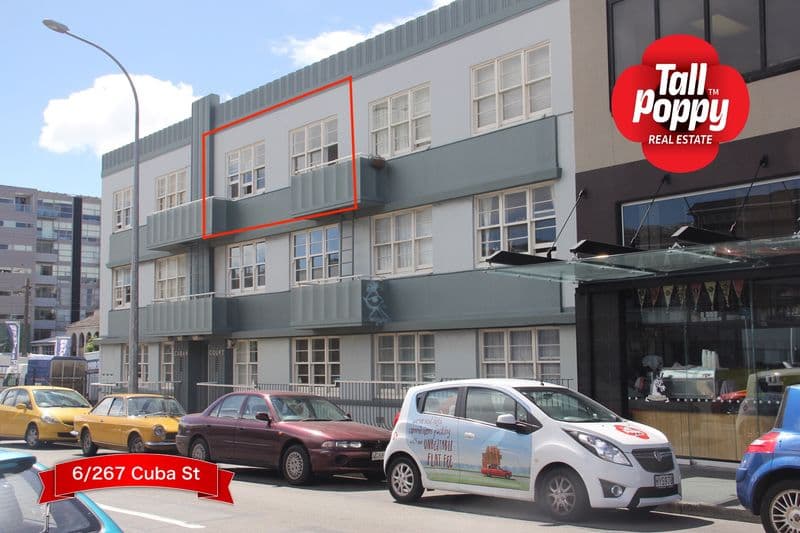 6/267 Cuba St, Te Aro, Wellington City, Wellington | Tall Poppy 