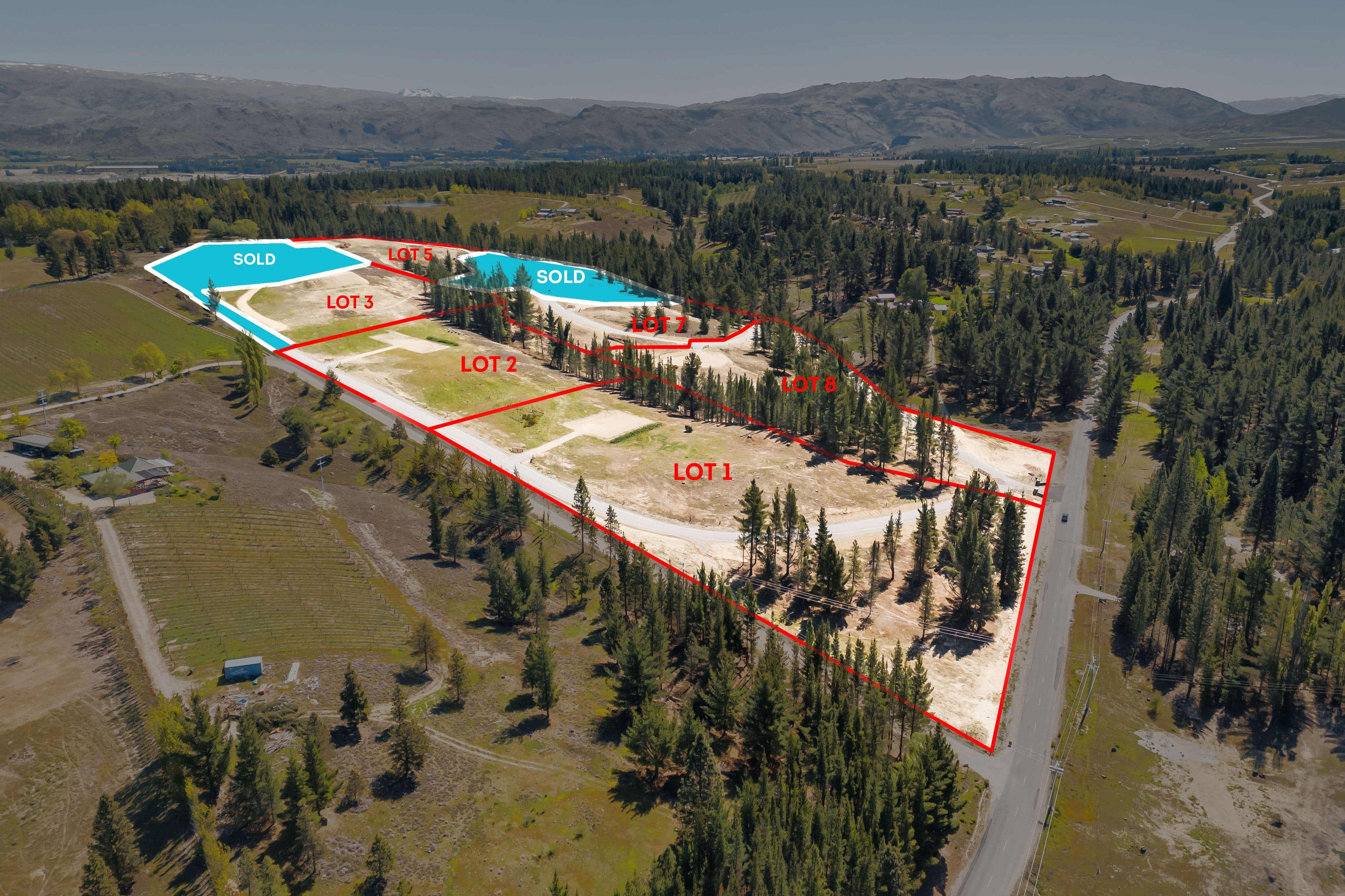 Lots 1 to 8 Letts Gully Road, Letts Gully, Central Otago, Otago | Tall Poppy